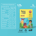 Spice Up Khichdi packaging with nutritional information on a blue background