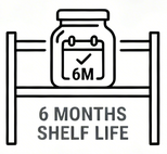 6 Month Shelf Life